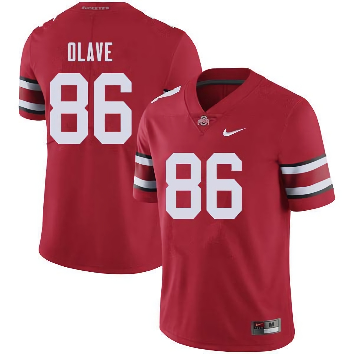 Chris Olave Ohio State Buckeyes Men's NCAA #86 Nike Red College Stitched Football Jersey TKW6356RG